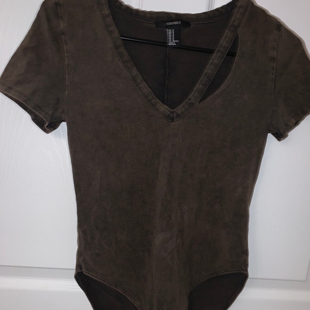 Distressed Bodysuit Shirt